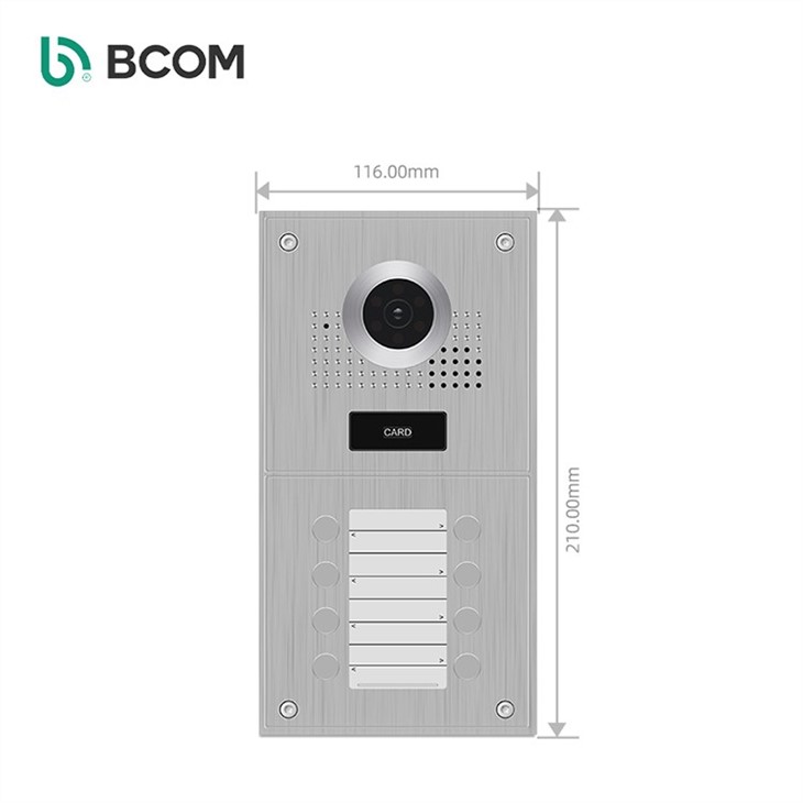 6. 4 Wire WiFi Video Door Phone